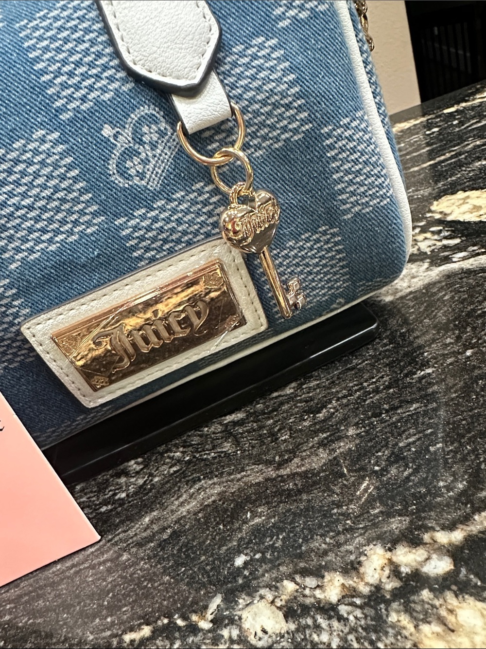 🩵Juicy Couture Mini Satchel - Picture 3 of 8